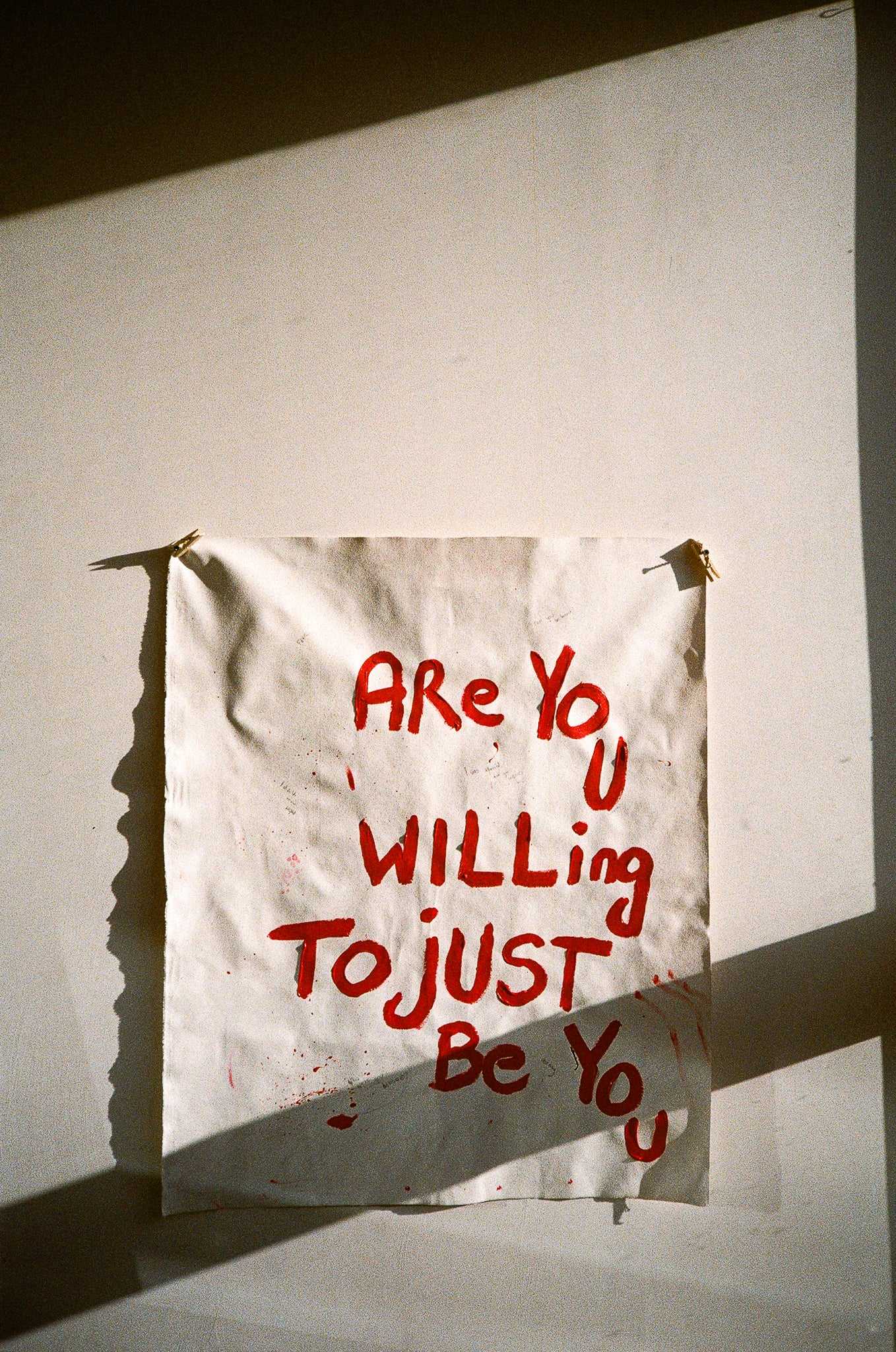 Are You Willing To Just Be You
