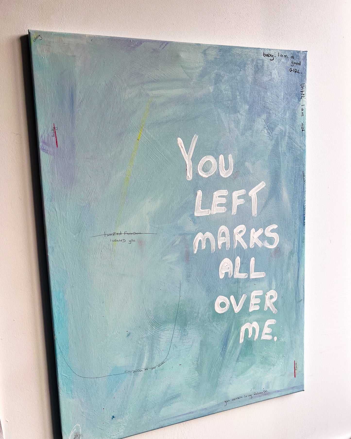 All over me